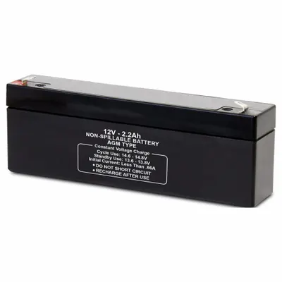 OEM Sealed Lead Acid Battery: 12V DC - AGM Sealed Lead Acid Batteries