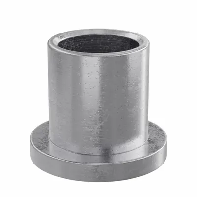 OILITE Flanged Sleeve Bearing: Iron-Copper, SAE 863, 1/2 in Bore, 5/8 in OD, 3/4 in Lg - Lubricated General Purpose Metallic Flanged Sleeve Bearings