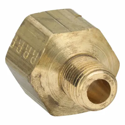PARKER Metal Pipe Straight: Straight, 1/4 in x 1/8 in - Threaded High-Pressure Pipe Fittings