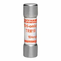 MERSEN Fuse: TRM Series, Midget, Time-Delay, 10 A, 250 V AC, 13/32 in x 1 1/2 in, Non-Indicating (MPN TRM10)
