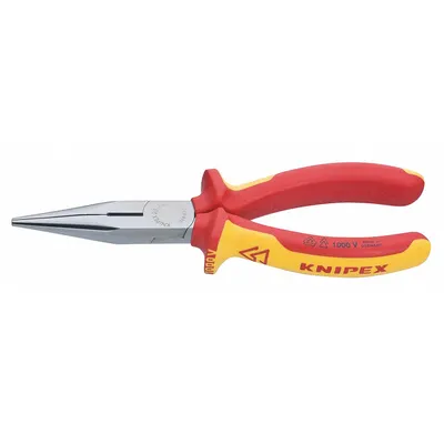 KNIPEX Insulated Chain-Nose Pliers 25 08 160 SBA - Chain-Nose Insulated Pliers