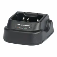 MIDLAND Single Unit Charger: Fits Midland, For BizTalk MB Series, 1 Radios Charged, 7.4 V DC, MDC400
