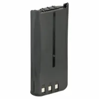 Lithium-ion battery designed for Kenwood TK-2300, TK-2302, TK-3300, and TK-3302 series handheld radios. Rated at 2000 mAh with IP55 protection against dust and water jets. Suitable for two-way radio communication in industrial and field environments