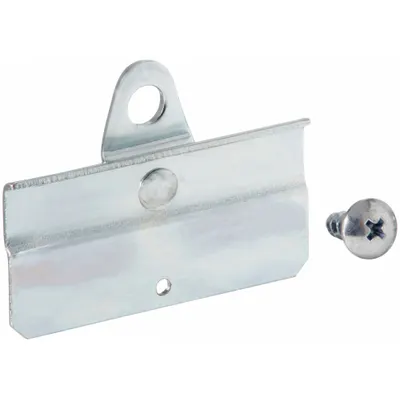 TRITON PRODUCTS Bin Mounting Clip, For 1 in Pegboard Hole Spacing, 5 PK - Bins & Bin Clips for Round-Hole Pegboard