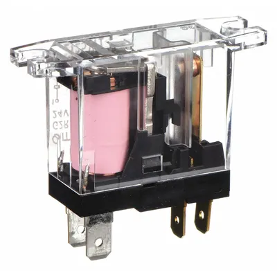 OMRON Flange Mount Relay: Surface (Top Flange) Mounted, 10 A Current Rating, 24V AC - Surface-Mounted Relays