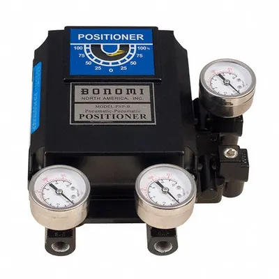 BONOMI PNP-B Pneumatic Positioner, Aluminum, Standard Bracket - Actuator Positioners