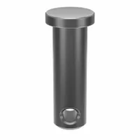 Clevis Pin,1 in L,Steel 0.313in dia,PK25: Inch, 5/16 in Pin Dia, 1 in Shank Lg, Steel, Plain, 25 PK (MPN WWG-CLP-183)