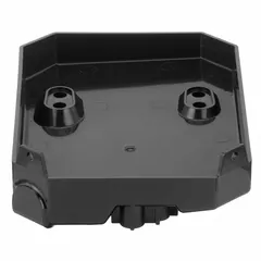 This drain pan collects condensate and overflow water from ice machines, helping to prevent floor damage and maintain a clean work area. It is a replacement part for commercial ice-making equipment in kitchens and foodservice operations.