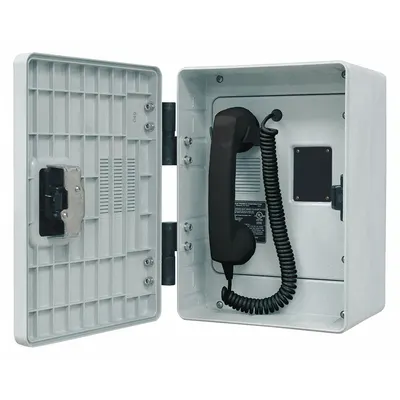 HUBBELL GAI-TRONICS Telephone: Surface Mount, Rugged Phones for Haz Areas, Ringdown, 257-001 - Rugged Phones for Hazardous Areas