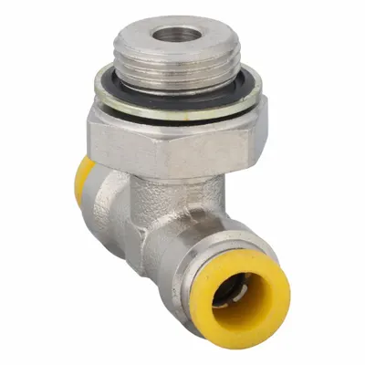 PARKER Nickel-Plated Brass Tube Fitting - Nickel-Plated Brass Tube Fittings