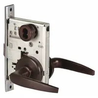 BEST Door Lockset: Office Lever Locksets, Bronze, ADA Compliant, Interchangeable Core (MPN 45H7TA16H613)