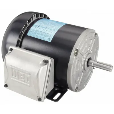 WEG General Purpose Motor: Rigid Base Mount, Totally Enclosed Fan Cooled, 1/4 hp - Rigid Base 3-Phase General Purpose AC Motors