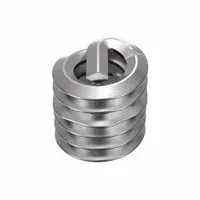 HELI-COIL Helical Insert: Tanged Tang Style, Screw-Locking, #6-32 Thread Size, 100 PK (MPN A3585-06CNW207)