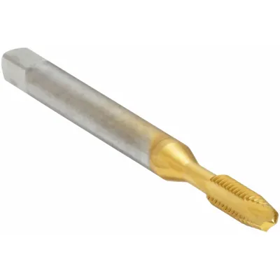 CHICAGO-LATROBE Spiral Point Tap: 1/4"-28 UNF, H3 / 2B, 2 Flute, Plug Chamfer (MPN 357161) - General Purpose Spiral-Point Taps
