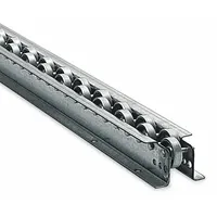 Flow Rail: Skate Wheel, Light-Duty, 10 ft Overall Lg, 260 lb/ft (5 ft Supports), 3 5/8 in Overall Wd (MPN W10FR410015)