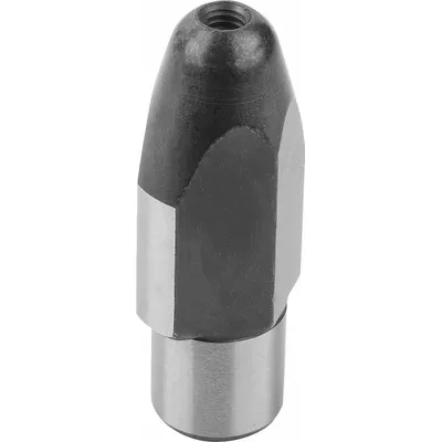 KIPP Flattened Tapered-Head Locating Pin: Flattened Tapered, Shouldered, Steel - Flattened Tapered-Head Locating Pins