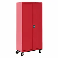 SANDUSKY Wardrobe Cabinet: Shelves, Full Ht (59" and Taller), 36 in Overall Wd, 24 in Overall Dp