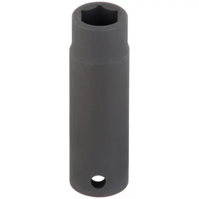 WESTWARD Impact Socket: 1/2 in Drive Size, Metric, 10 mm Socket Size, 6-Point, Deep - 1/2" Drive Impact Sockets