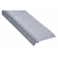NATIONAL GUARD Door Weatherstripping: Brush Insert, 4 ft Lg, 4 1/2 in Wd, 3 1/2 in Ht (MPN I-624A-48")