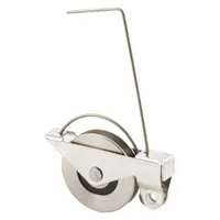 PRIME-LINE Roller Assembly: Roller Assembly, 6 7/16 in Overall Ht, 6 7/16 in Overall Lg, Gray, 1 PR (MPN B 796)