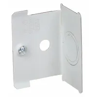 LEGRAND Blank End: 3000, 1 1/2 in Ht, 2 3/4 in Raceway Wd, Steel, Ivory (MPN V3010B)