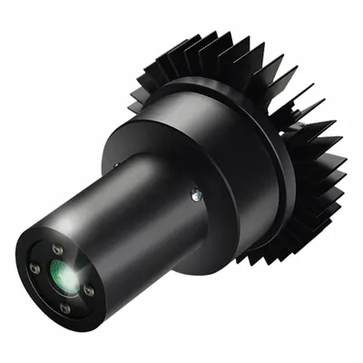 VISUAL WORKPLACE Projector, light marking, signals: Virtual Safety Symbols, Thick Arrow - LED Projectors with Image Disks