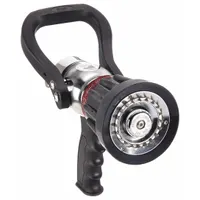 MOON AMERICAN Fire Hose Nozzle: Adj Gallonage, Adj Gallonage, Solid Stream (MPN 509P-1522)