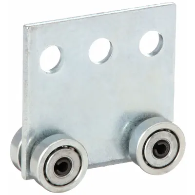 VAST V400-5 Steel Electroplated Trolley, 9/16 in Thread, 3 1/2 in Length - Trolleys