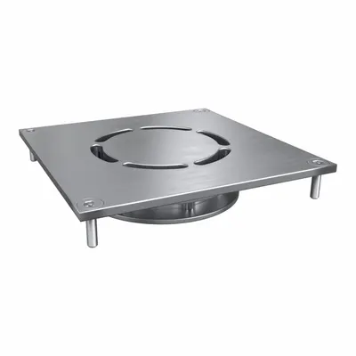 BESTCARE WHDG-5SQ-ZURN Square Stainless Steel Floor Drain Grate - Institutional Floor Drain Grates