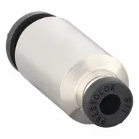 PARKER Push-Fit Union Fitting: 1/4 in OD x 1/8 in OD Size, Push-to-Connect x Push-to-Connect, Brass (MPN 62PLP-4-2)