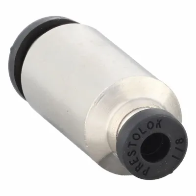 PARKER 62PLP-4-2 Nickel-Plated Brass Push-to-Connect Union Fitting - Nickel-Plated Brass Tube Fittings