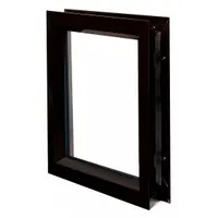 Lite Kit: 30 in Opening Ht, 24 in Opening Wd, 28 in Window Ht, 22 in Window Wd, Steel (MPN L-FRA100DKB-24x30)