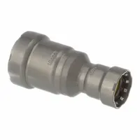VIEGA MEGAPRESS Crimp Fitting: 1 1/4 in Pipe x 3/4 in Pipe Size, Press-fit x Press-fit, Carbon Steel (MPN 25946)