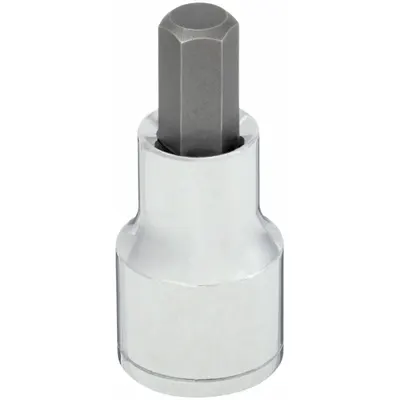 WESTWARD Socket Bit: 1/2 in Drive Size, Hex Tip, 12 mm Tip Size, 2 1/4 in Overall Lg - Hex Bit Sockets