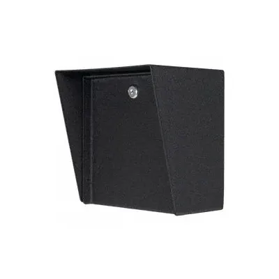 PEDESTAL PRO Outdoor Housing: 8 in Overall Ht, Black, Cover Housing, 6 in x 8 in - Covers for Gate Operator Access Control Devices