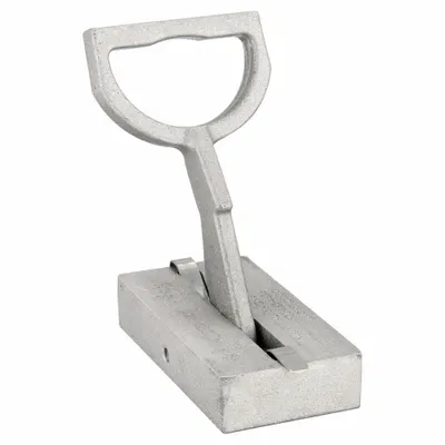 MAG-MATE Manual Lifting Magnet: Manual Lifting Magnet, 125 lb Max Load Capacity - Carry, Pull & Lift On-Off-Control Manual Lifting Magnets