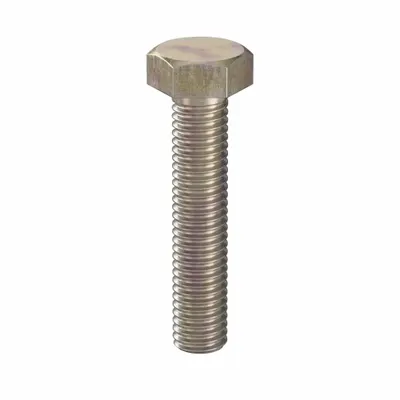 LINDSTROM Hex Head Cap Screw: Steel, Class 10.9, Zinc Yellow, M8, Metric, 40 mm lg - Class 10.9 Steel Hex Head Cap Screws