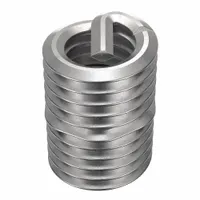 HELI-COIL Helical Insert: Tanged Tang Style, Screw-Locking, M6-1.00 Thread Size, Plain, 500 PK (MPN 4184-6CN120S)