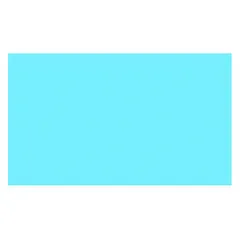 Blue polyester ungraded shim stock sheet measuring 10 inches wide by 20 inches long with a 0.005 inch thickness. Width and length tolerances are +/-0.063 inch; thickness tolerance is +/-5%. Used for precision alignment, gap filling, and spacing in industrial machinery and equipment, providing electrical insulation and corrosion resistance.