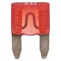 BUSSMANN Automotive Fuse: ATM Series, Fast-Acting, 10 A, 32 V DC, Non-Indicating (MPN ATM-10)