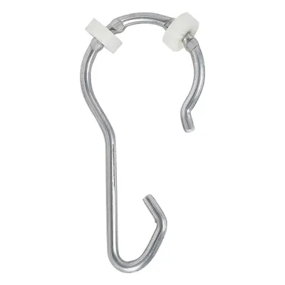 OEM Shower Curtain Hooks: 1 5/8 in Overall Wd - Hanging Rings for Shower Curtains