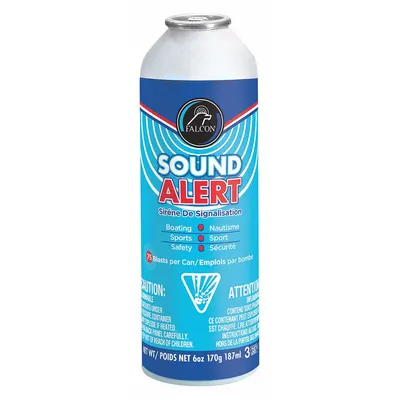 SOUND ALERT Personal Safety Horn Refill: 120 dB, 6 oz Net Wt, 65 ft Coverage - Refills for Personal Safety Horns