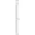 Vent extension kit designed for free-standing vented gas floor heaters. Compatible with models 4LFZ5/4LFZ6 and 4LGA4/4LGA5. Used to extend vent runs when standard vent length is insufficient, enabling proper exhaust routing.