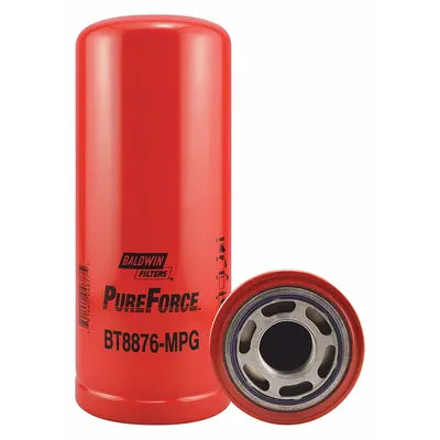 BALDWIN FILTERS Hydraulic Filter: Hydraulic Fluid, 1 3/4"-12 Thread Size, Spin-On - Spin-On Hydraulic Filters