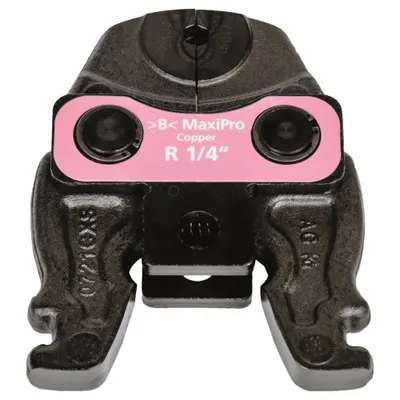 ROTHENBERGER Press Jaw: 1/4 in Pipe, Copper, For MaxiPro - Jaws for Compact Press Tools