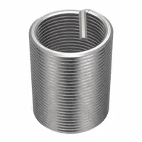 HELI-COIL Helical Insert: Tanged Tang Style, Free-Running, 1 1/2"-12 Thread Size, Stainless Steel (MPN K1191-24)