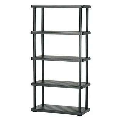 SKILCRAFT Press-Fit Stationary Plastic Shelving