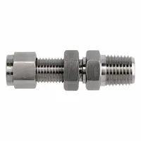 BRENNAN INDUSTRIES Compression Fitting Straight: 1/2 in OD x 1/2 in Pipe Fitting Size (MPN NS2706-LN-08-08-SS)