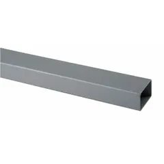 This standard removable mullion provides a fixed vertical post for pairs of doors, allowing them to function with a single exit device. It is removable for full-width openings when needed. Measures 84 inches high by 3 inches wide.