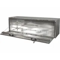 BUYERS PRODUCTS Underbody Truck Box: Underbody Truck Box, Single Drop-Down Door Door, Silver, Keyed (MPN 1705115)